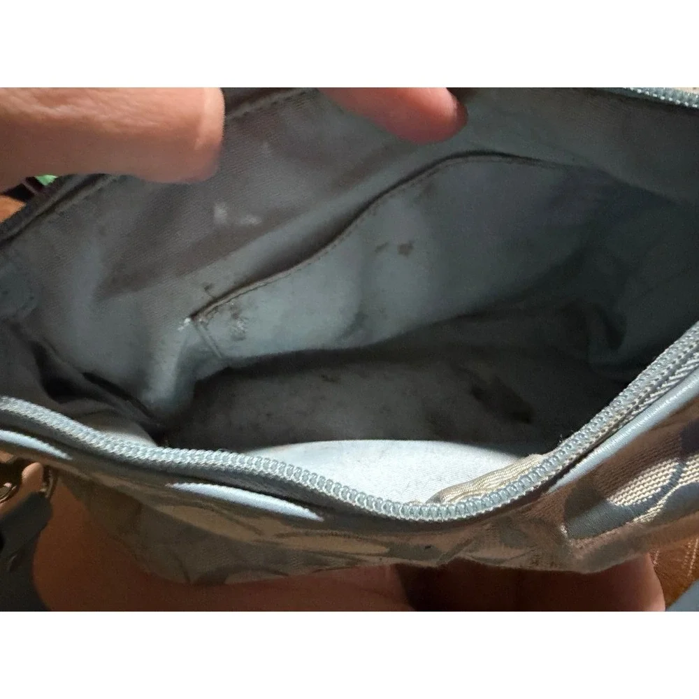 Y2K Coach Signature C Hobo Shoulder Bag - Picture 4 of 5